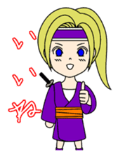 Kawaii Kunoichi sticker #4894178