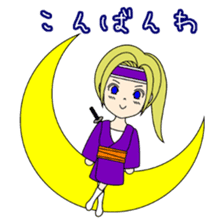 Kawaii Kunoichi sticker #4894205
