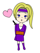 Kawaii Kunoichi sticker #4894206