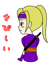 Kawaii Kunoichi sticker #4894207