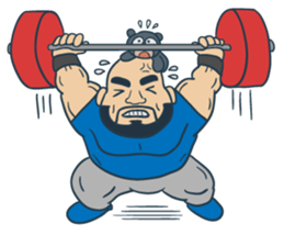 Mr Bear Head sticker #4894324