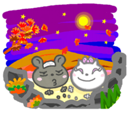 Coco and Tichi dating of the all season sticker #4894400