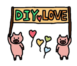 kobuta DIY!! sticker #4894495