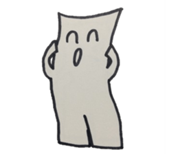 Paper Guy sticker #4895296