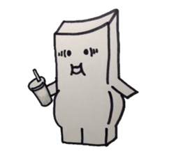 Paper Guy sticker #4895301