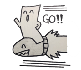 Paper Guy sticker #4895305