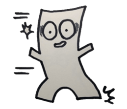 Paper Guy sticker #4895307