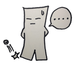 Paper Guy sticker #4895320
