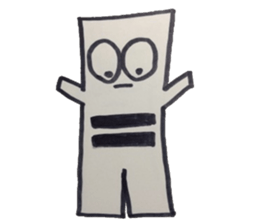 Paper Guy sticker #4895334
