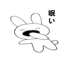 Nose big rabbit and Friends 2 sticker #4895341