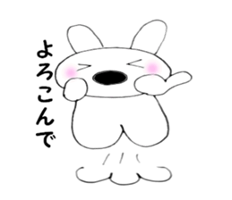 Nose big rabbit and Friends 2 sticker #4895345