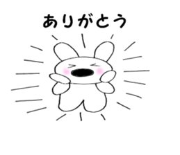 Nose big rabbit and Friends 2 sticker #4895348