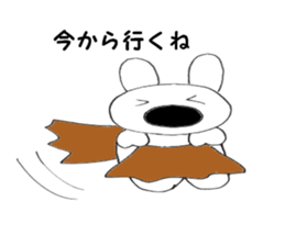 Nose big rabbit and Friends 2 sticker #4895360