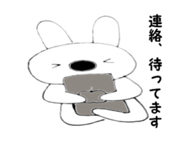 Nose big rabbit and Friends 2 sticker #4895365