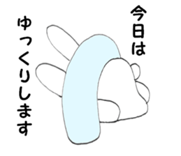 Nose big rabbit and Friends 2 sticker #4895372