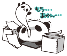 Cheer Rabbit & Job Panda sticker #4895653