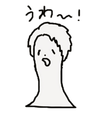 The soliloquy of wig mannequins part3 sticker #4895777