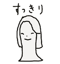 The soliloquy of wig mannequins part3 sticker #4895779