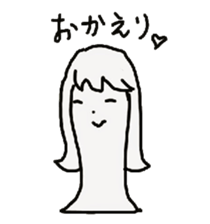 The soliloquy of wig mannequins part3 sticker #4895785