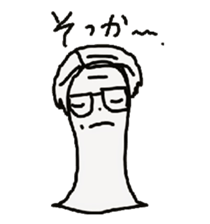 The soliloquy of wig mannequins part3 sticker #4895791