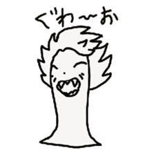 The soliloquy of wig mannequins part3 sticker #4895801