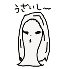 The soliloquy of wig mannequins part3 sticker #4895810