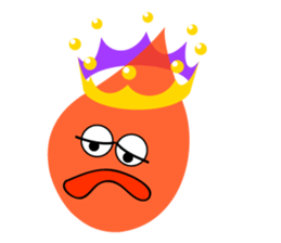 Water droplets and milk crown sticker #4895907