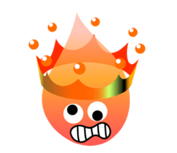 Water droplets and milk crown sticker #4895934