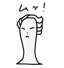 The soliloquy of wig mannequins part2 sticker #4895981