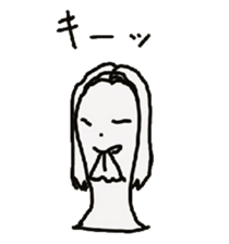 The soliloquy of wig mannequins part2 sticker #4895990