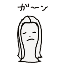 The soliloquy of wig mannequins part2 sticker #4895991