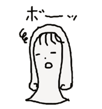 The soliloquy of wig mannequins part2 sticker #4896002