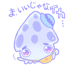 Tiny Squid Puchi sticker #4896297