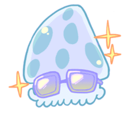 Tiny Squid Puchi sticker #4896301