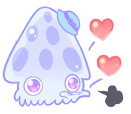 Tiny Squid Puchi sticker #4896302