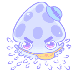 Tiny Squid Puchi sticker #4896313