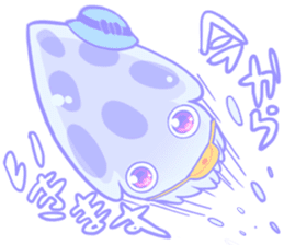 Tiny Squid Puchi sticker #4896314