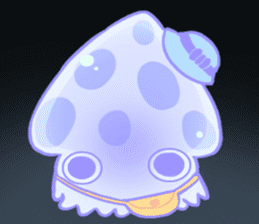 Tiny Squid Puchi sticker #4896318