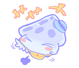 Tiny Squid Puchi sticker #4896321