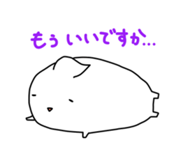 Cute balloon ghost sticker #4896409