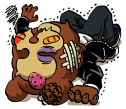 SIAM KRUCH : Happy & Angry Faces sticker #4896714