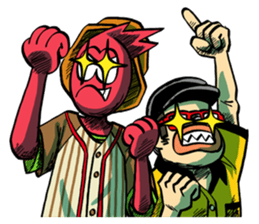 SIAM KRUCH : Happy & Angry Faces sticker #4896717