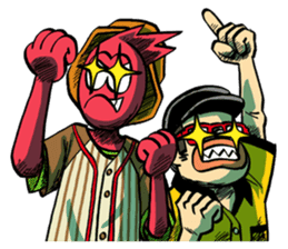 SIAM KRUCH : Happy & Angry Faces sticker #4896717