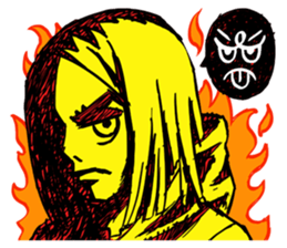 SIAM KRUCH : Happy & Angry Faces sticker #4896721