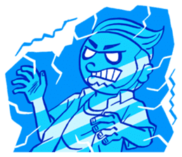 SIAM KRUCH : Happy & Angry Faces sticker #4896723