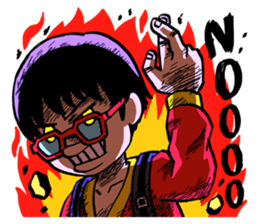 SIAM KRUCH : Happy & Angry Faces sticker #4896725