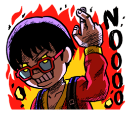 SIAM KRUCH : Happy & Angry Faces sticker #4896725