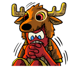 SIAM KRUCH : Happy & Angry Faces sticker #4896726