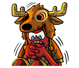 SIAM KRUCH : Happy & Angry Faces sticker #4896726