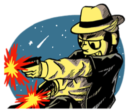 SIAM KRUCH : Happy & Angry Faces sticker #4896728